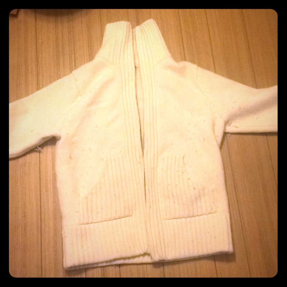 Cozy zip up sweater